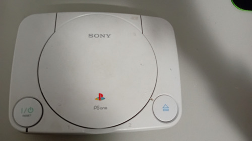 Ps1 Slim Sucata + Fonte Original Branco (Usado)