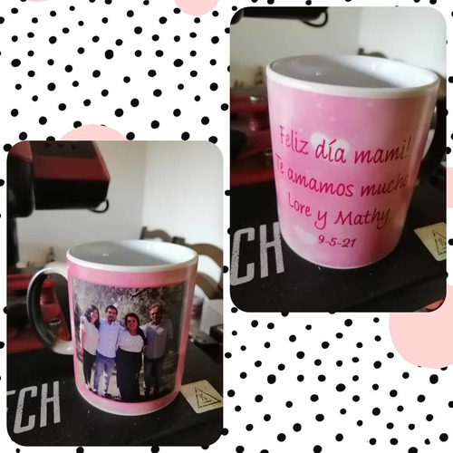 Taza Mágica Personalizada A Todo Color . 11 Oz