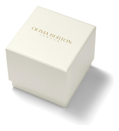 Olivia Burton Reloj Dama Slim Honeycomb 24000265 28mm Correa Plateado Bisel Plateado Fondo Lavanda