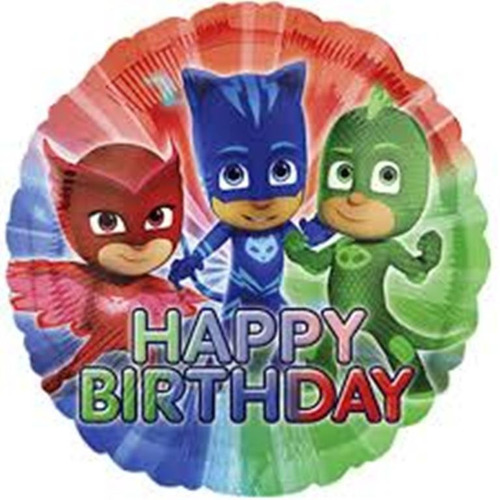 10 Globos Metálicos Muchos Personajes Mix Decoración Fiesta