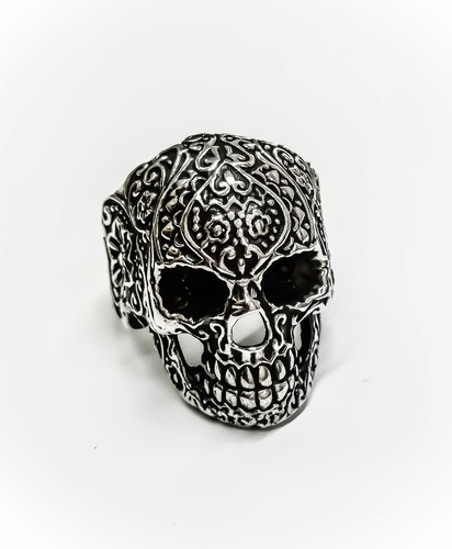 Anillo Calavera Catrina Plata Ley 925