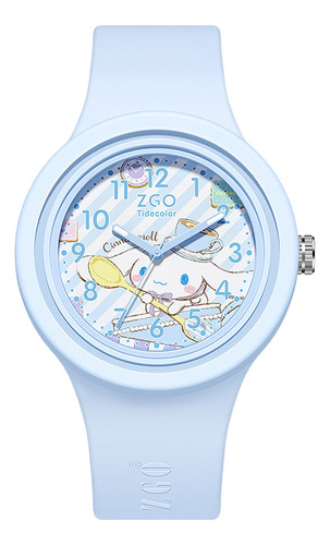 Reloj De Marca Compartida Zgo Kuromi Para Niñas Y Niños, Imp