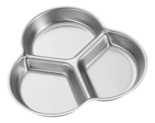 Bandeja Con Compartimentos Para Alimentos, 3 Cuadrículas