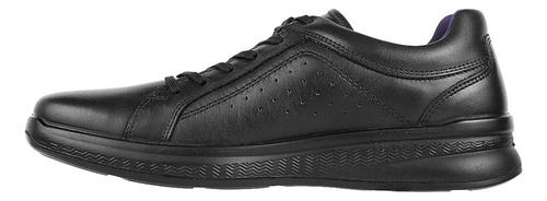 Zapato Flexi Negro Piel Vacuno Oxford Vestir Casual Hombre