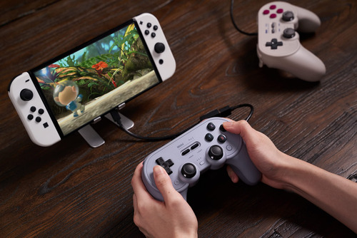 Wired Controller 8bitdo Pro 2 For Switch, Windows & More