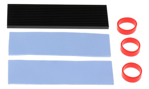2 Disipador De Calor Pcie Nvme M.2 Ssd Negro