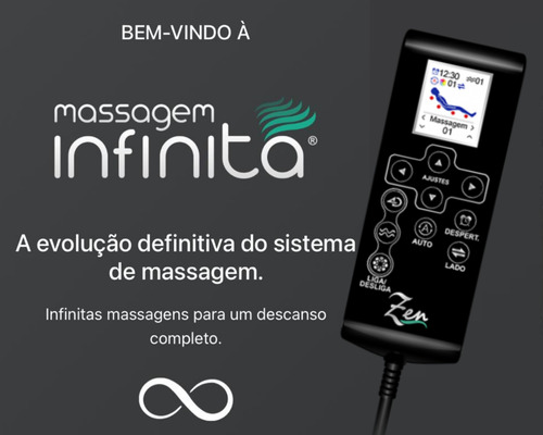 Pillow Removível Com Massagem Casal 1.38x1.88x7cm