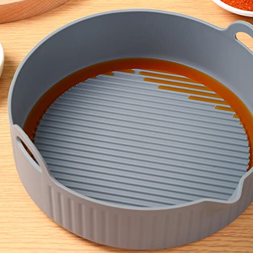 Bandeja De Silicona Reutilizable Para Freidora De Aire De Un