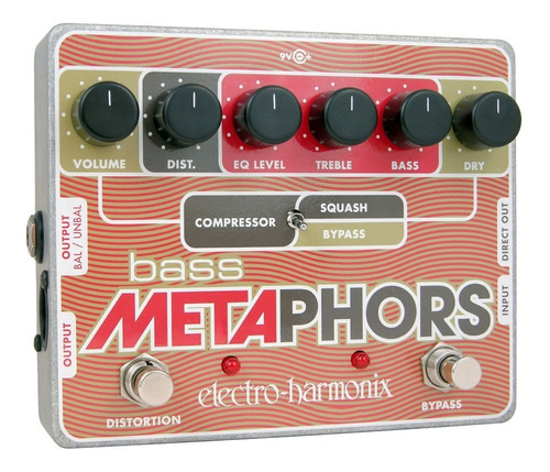 Pedal Preamplificador Electro Harmonix Bass Metaphors Nuevo