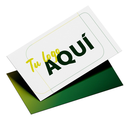 Tarjetas De Presentación Personalizadas + Laminadas