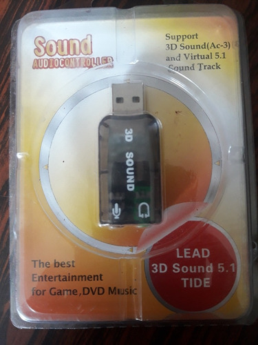 Tarjeta De Sonido Usb 5.1 Tarjeta De Sondo