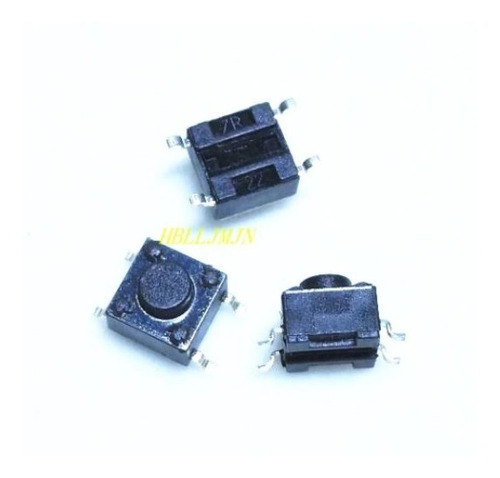 Interruptor Pulsador Click Tactil Smt Smd 6x6x5mm X 10 Unid