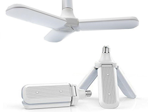 Imagen 10 de 10 de Foco Led 36w Tipo Ventilador Apertura Ajustable Luz Blanca