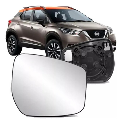 Vidrio Espejo Nissan Kicks 2020/21/22