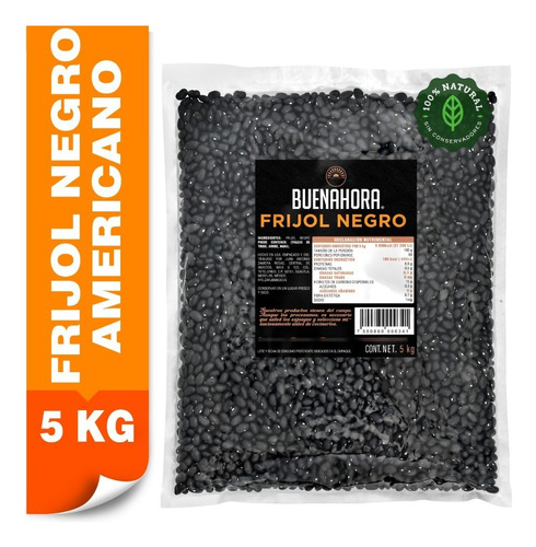 Frijol Negro Americano Calidad Premium Michigan 5kg