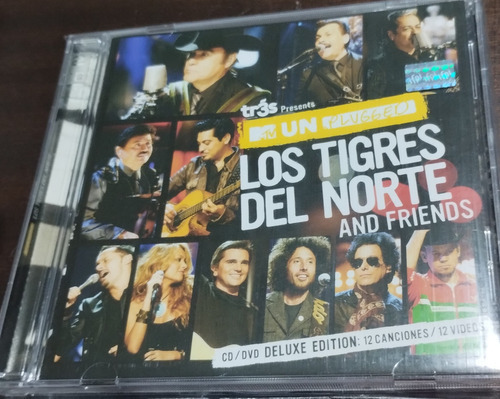 Los Tigres Del Norte Cd + Dvd Deluxe Unplegged And Friends 