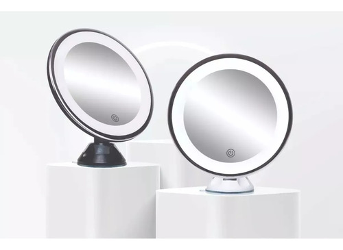 Maquillali Espejo 3-color Led 5x Aumento Base Ventosa 360°