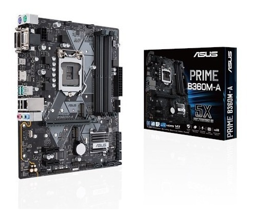 Board Asus B360m A Prime Intel Socket 1151 8va Gen