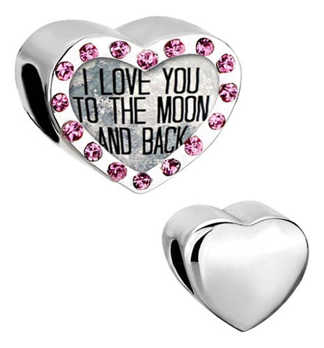 I Love You To The Moon And Back   Cuentas De Cristal Sint Ti