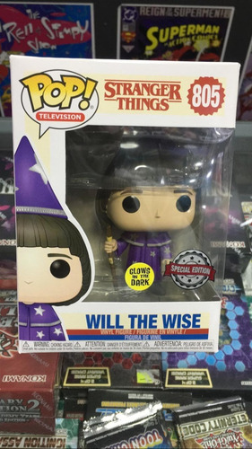 Funko Pop! Stranger Things - Will The Wise #805 Dark Glows
