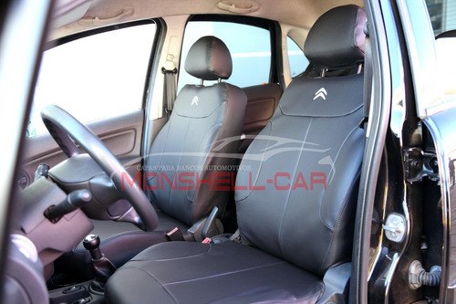 Capas Bancos Carro Couro P/ Citroen C3 Exclusive 1.6 2012