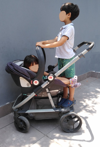 Coche Americano Niño-bebe Con Todos Sus Accesorios