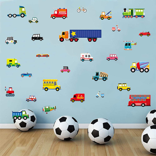 B Stickers De Juguete For Pared De Coche, Vehículos, Habita