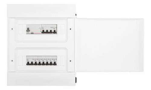 Quadro Distribuicao Embutir Pvc 24 Disjuntores Practibox
