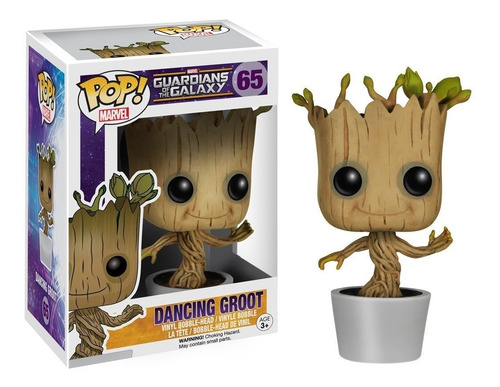 Funko Pop Guardianes De La Galaxia Dancing Groot 65 Nuevo