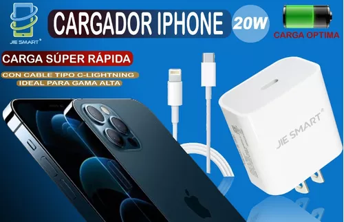 Cargador Carga Rapida 20w +cable Jie Smart