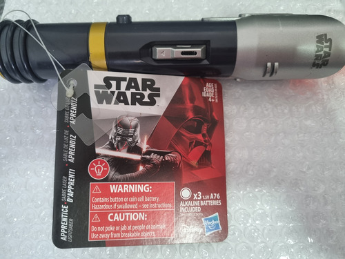 Juguete Sable De Luz De Aprendiz Star Wars Hasbro (Usado)