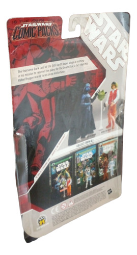 Star Wars Comic 2 Pack Hasbro Darth Vader & Rebel Officer
