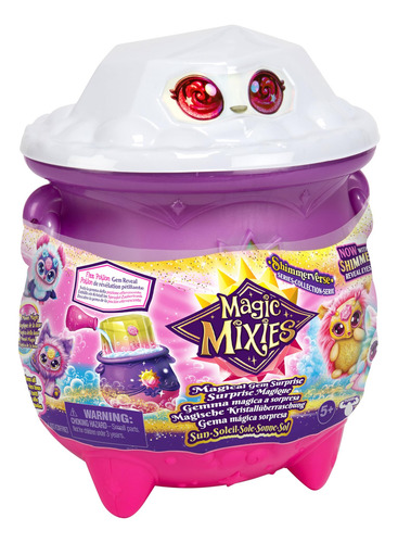 Magic Mixies Gem Sorpresa Caldero Sol Peluche Y 2 Sorprresas