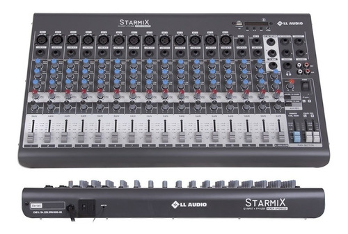 Mesa De Som Analógica Lláudio Starmix Xms1602d 16 Canais