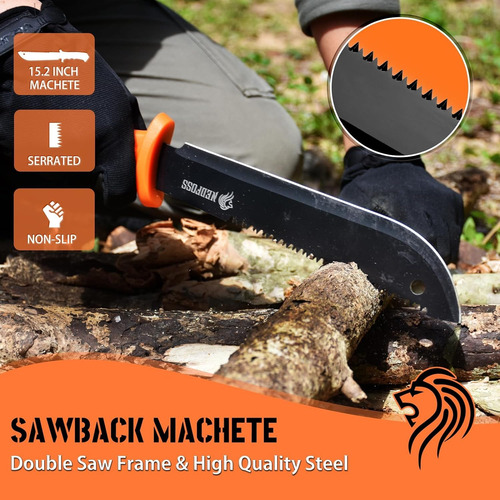 Herramientas De Supervivencia Camping Machete Hacha Cuchillo