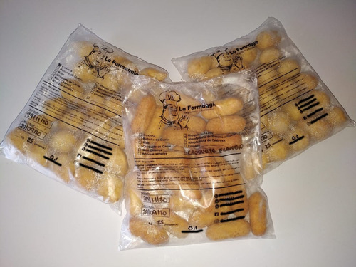 Imagem 3 de 4 de Embalagem Para Salgados Congelados 20x30x0,10 Personalizados