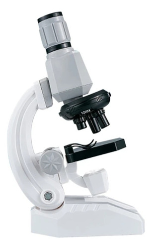 Kit Microscopio Compuesto Con Luz + Accesorios, Educacional