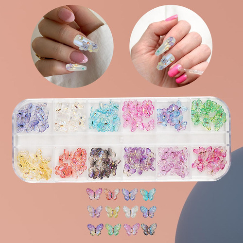 Diamantes De Imitación Para Decoración De Uñas, Dijes De