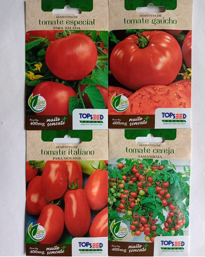 Mix De Semillas De Tomates En Sobre X 20u