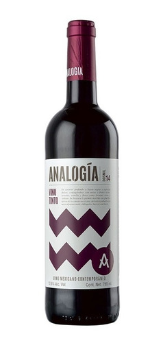 Vino Tinto Mexicano Analogía 750 ml