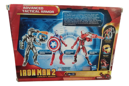 Iron Man 2 Series Advanced Tactical Armor Mark Vi V R