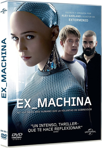 Ex - Máquina | Dvd Domhnall Gleeson Película Nueva