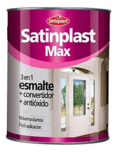 250ml Esmalte Convertidor Mate 3en1 Satinplast Sinteplast