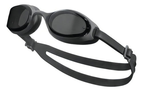 Lente de natação Nessa182 Hyper Flow (cinza/preta) cor cinza/preta
