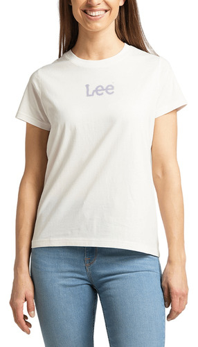 Polera Mujer Lee Off White