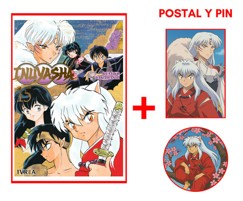 Inuyasha Ivrea, De Rumiko Takahashi., Vol. 1. Editorial Ivrea, Tapa Blanda, Edición Argentina En Español, 2023
