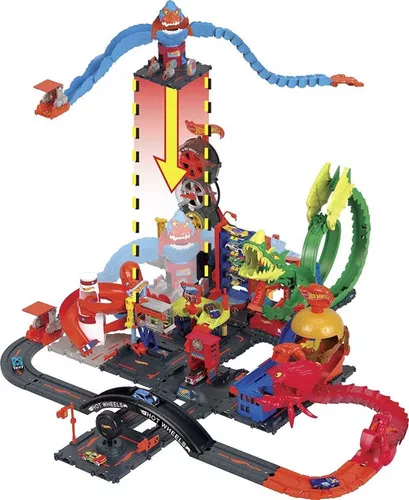 Pista de Carrinhos Hot Wheels City - Ponte de Cobra - Mattel -  superlegalbrinquedos