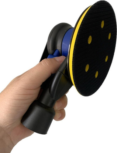 Lixadeira Orbital Roquite Pneumatica Disco Com Aspiração Rkn