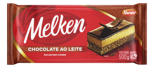Chocolate ao Leite Harald Melken Pacote 500g