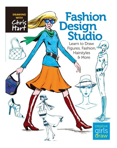 Libro Estudio De Diseño De Modas: Aprende A Dibujar